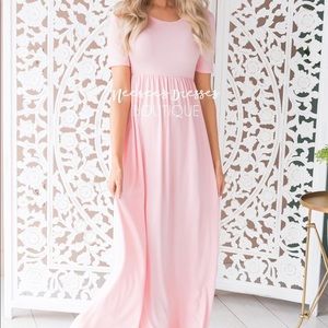 NeeSee’s Dresses long pink maxi size XS (Mikarose)